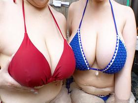 天然爆乳J＆Kカップ親子の卑猥温泉旅行　サンプル画像01