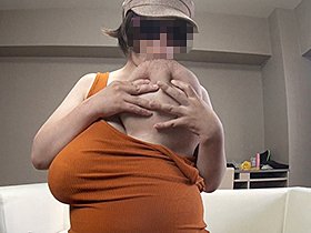 Nカップ素人さん着衣超乳 梨乃28才 既婚 妊娠中 B140センチ SEX場面は有りませんよ、ご注意を。　サンプル画像02