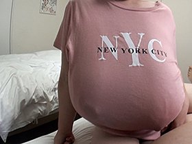 Nカップ素人さん着衣超乳 梨乃28才 既婚 妊娠中 B140センチ SEX場面は有りませんよ、ご注意を。　サンプル画像06