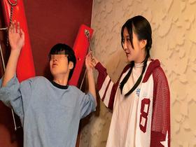 顔だけで抜ける僕らの色白オナペットちゃんと、仲良しワイワイ何回射精できるかゲームを開催！　サンプル画像03
