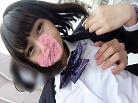 有名芸能プロダクション解雇過去【清純アイドル顔＆素人超え極上スタイル】極太チ〇ポにヨダレ垂らしてアヘ顔絶頂イキまくる制服美少女に無許可中出 サンプル動画サムネイル
