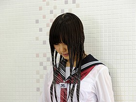 妄想女子校生 濡れて透ける制服　サンプル画像10