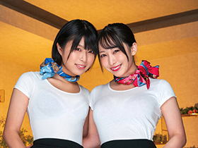 Ｗ淫語痴女 聖水エステ 弥生みづき 佐野なつ サンプル動画サムネイル