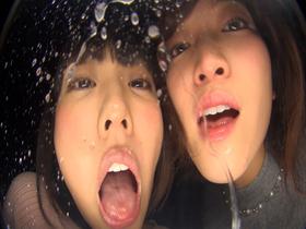 【バーチャル淫語責め】レズキスで唾液まみれになる僕　サンプル画像11