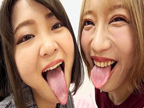 濃密ベロ唾液舐め接吻レズ　サンプル画像01