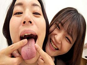 濃密ベロ唾液舐め接吻レズ　サンプル画像08