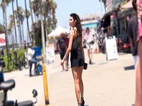 ベニスビーチで出逢った美脚のラテン美女と情熱の生ハメファック！！カイリー（24）　サンプル画像04