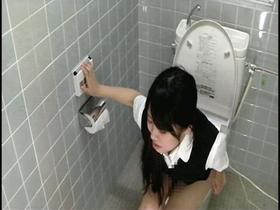 都内某所 雑居ビル 男女共用トイレのオナニー盗撮映像4時間ベスト40人　サンプル画像04