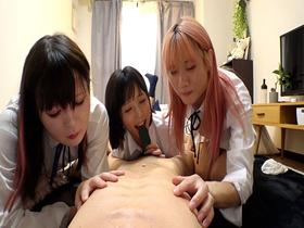 ニューハーフ３人と精子が枯れるまで　ボクたちの4P乱交パーティー　サンプル画像11