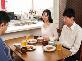 『お父さんに甘えたくなって…』妻を亡くした義父の布団に潜り込む息子の嫁　藤川乃風 サンプル動画サムネイル