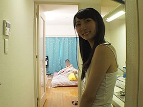 「この見た目でヤリマンビッチってドン引きですか？」清楚系ド貧乳スレンダー メイドカフェ勤務あかねちゃん18才 AVデビュー サンプル動画サムネイル