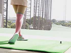 横浜で噂の超絶可愛い健康溌剌ムチムチ美乳ボディのプロゴルファーの卵、見っけ！！樋口さくらチャン　サンプル画像02