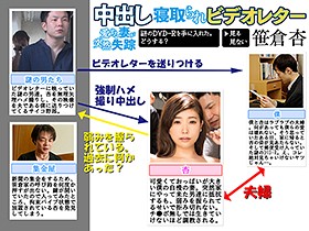 中出し寝取られビデオレター 愛する妻が突然失踪 謎のDVD-Rを手に入れた。どうする？→見る 見ない 笹倉杏 サンプル動画サムネイル