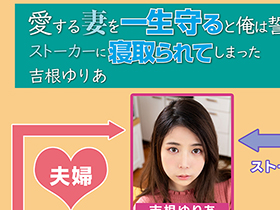 愛する妻を一生守ると俺は誓ったのにストーカーに寝取られてしまった　吉根ゆりあ サンプル動画サムネイル