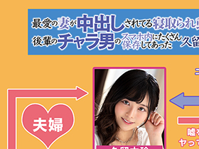 最愛の妻が中出しされてる寝取られ動画が後輩のチャラ男のスマホ内にたくさん保存してあった　久留木玲 サンプル動画サムネイル