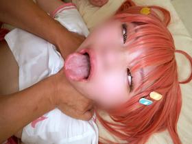 白目オホ声ドМ悶絶　中出しザーメン19発　低身長145㎝生意気過ぎるメスガキ美少女レイヤー【腹パン×首絞め×膣ボコ猛ピス】壮絶潮吹きマ〇コ破壊６Ｐ大乱交ＳＥＸ　サンプル画像08