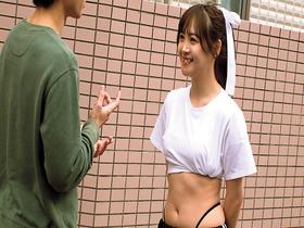 体育祭終わりの素人J〇がツイスターゲームに挑戦！勝てば賞金100万円or負ければ即ズボ生ハメ生中出しSEX！！人生初中出しをかけた大人の体育祭開幕！　サンプル画像05