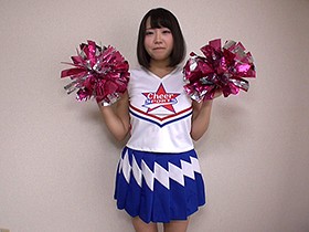 フトモモ、ケツ、腰回り…すべてムチムチで肉付きいい巨乳チアガール アンスコズラしてハメる！ サンプル動画サムネイル