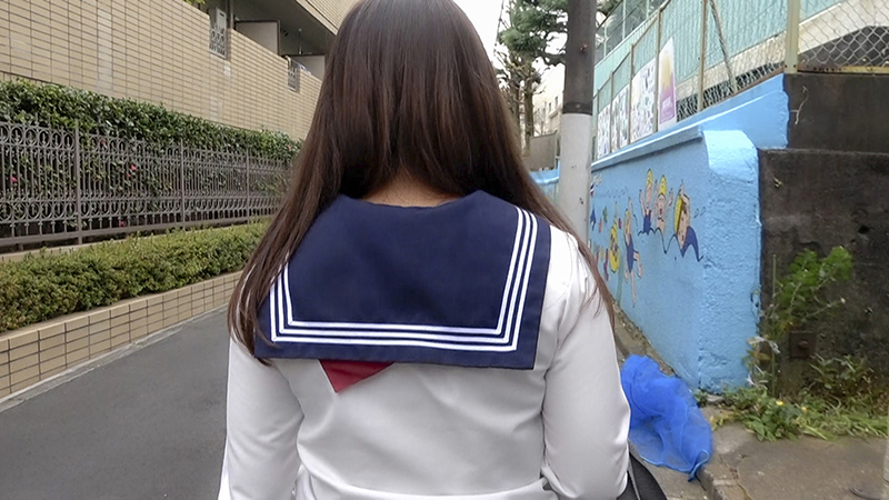円女交際　中出しoK18歳　恥かしがり屋のEカップむちむち優等性あいりと半中半外円光　百瀬あいり サンプル動画サムネイル