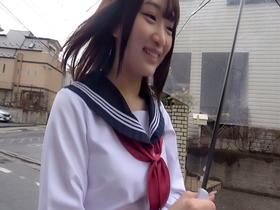 円女交際中出しoK18歳　進学の為に中出しを受け入れる優等生　音田絵凛 サンプル動画サムネイル