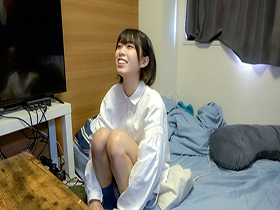 1K中出し部屋呑みドキュメント　汗だく本気せっくちゅするロ●界の新星　佐野なつちゃん サンプル動画サムネイル