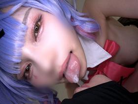 甘サド完全主観ＳＥＸ 【全身つば汁ヌルヌルのベロ舐め奉仕】脳バグ寸前快楽責め→超グラビア級レイヤーが杭打ち鬼ピス交尾でHOW TOセックス 生ハメ中出しまで全部教えてくれた　サンプル画像04
