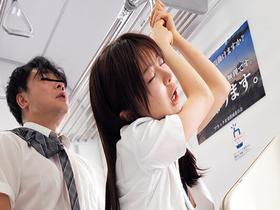声も出せない恐怖と羞恥サイレント痴漢中出しパイパン●学生まみ　サンプル画像04