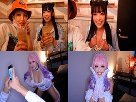 爆乳肉感レイヤーのオフパコ中出し撮影会に潜入！性欲剥き出しチ○ポ中毒　サンプル画像20
