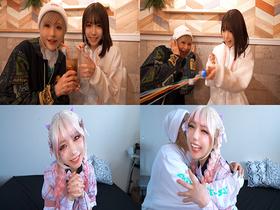 神痴女美少女レイヤーのオフパコ撮影会に潜入！性欲剥き出しチ○ポ中毒　サンプル画像20