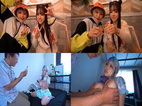 神乳肉感レイヤーのオフパコ撮影会に潜入！性欲剥き出しチ○ポ中毒　サンプル画像01