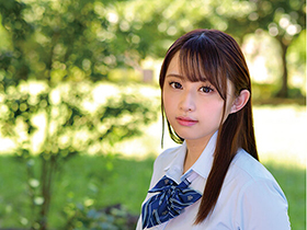 おっぱい大き過ぎて制服がパツパツで大炎上！ネットで噂のバスト101cmJカップ制服が似合いすぎる爆乳美少女と痴女性交　水原みその サンプル動画サムネイル